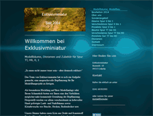 Tablet Screenshot of exklusiv-miniatur.de